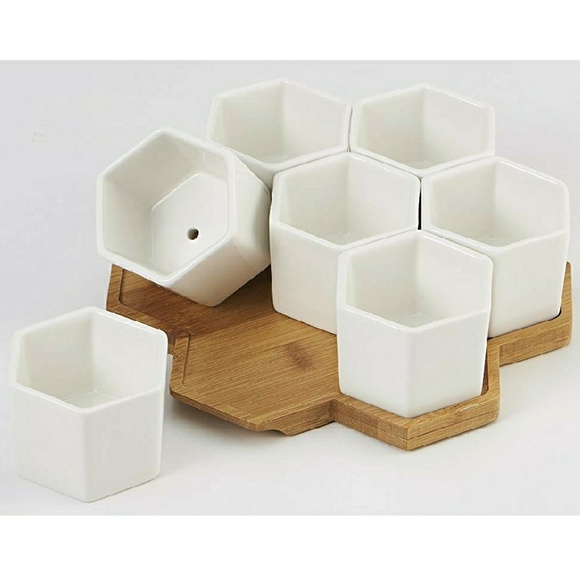 Hexagon honeycomb succulent planter - Picture 3 of 6